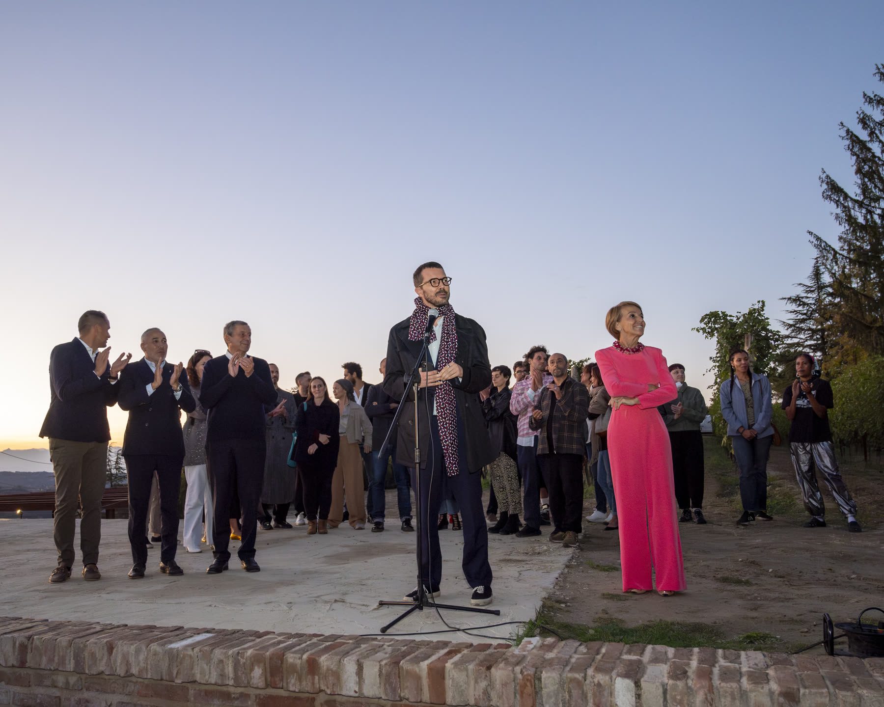 Serata di apertura all'aperto